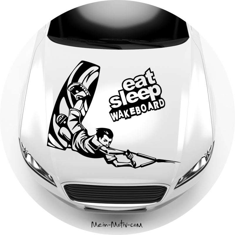 Preview: Aufkleber 10004 Wakeborder